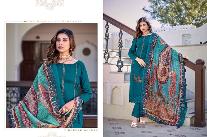 Hermitage Elahe Heavy Casual Wear Printed Wholesale Dress Material Catalog